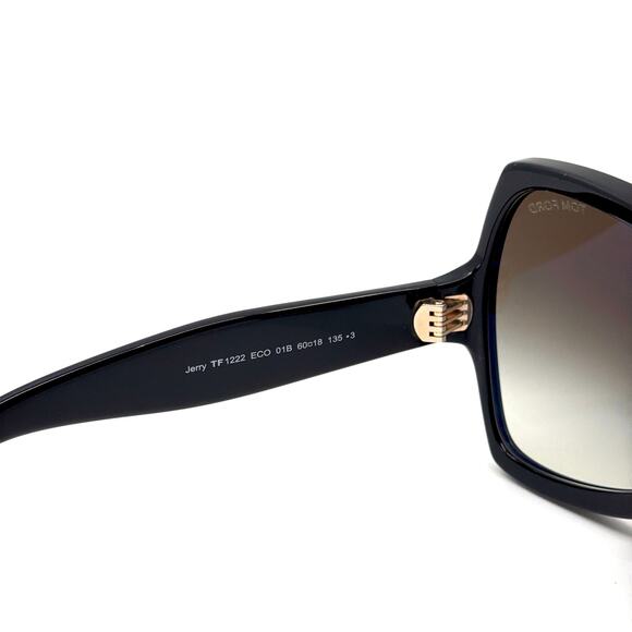 New, TOM FORD Jerry Sunglasses TF1222 01B Authentic main image 5